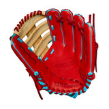 Wilson A1000 Red 12.25" Baseball Glove- RHT